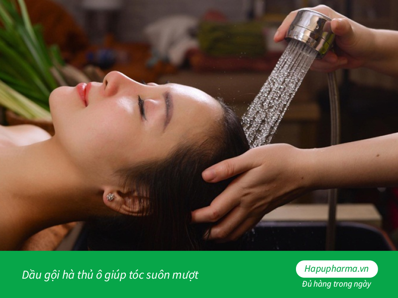 Dầu gội hà thủ ô giúp tóc suôn mượt