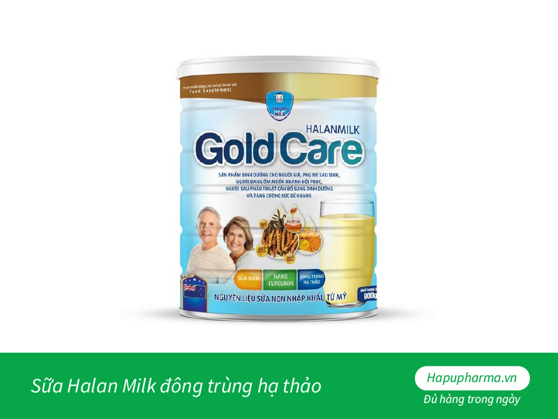 Sữa Halan Milk đông trùng hạ thảo