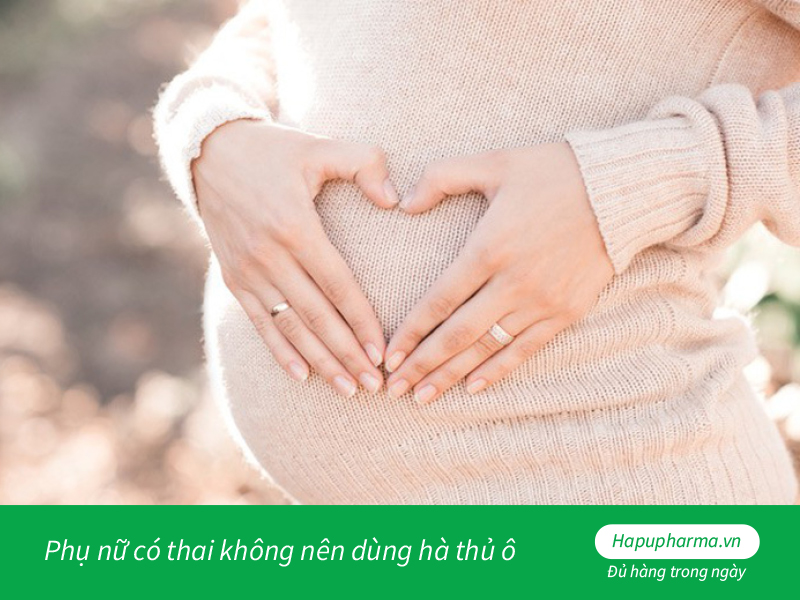  Phụ nữ có thai không nên dùng hà thủ ô