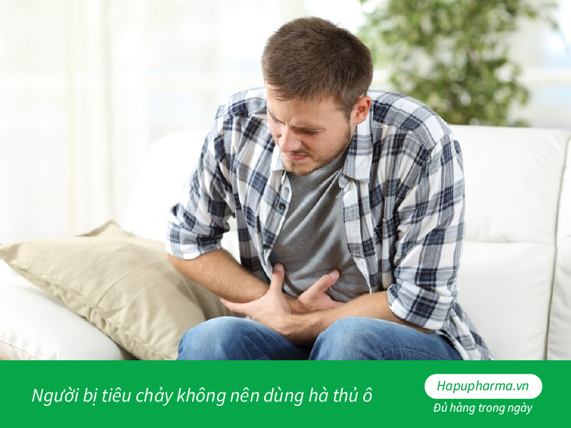 Người bị tiêu chảy không nên dùng hà thủ ô