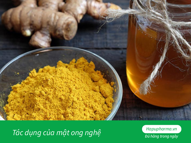 Tác dụng của mật ong nghệ