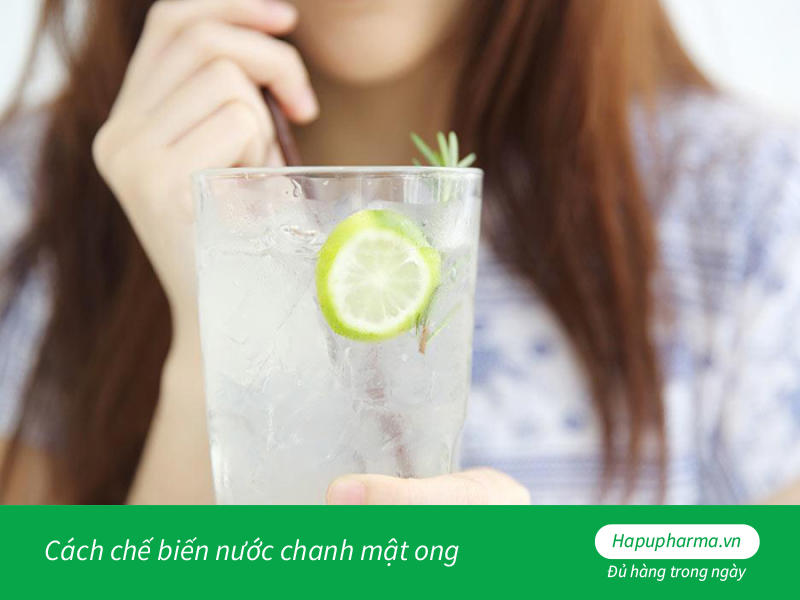 Cách chế biến nước chanh mật ong