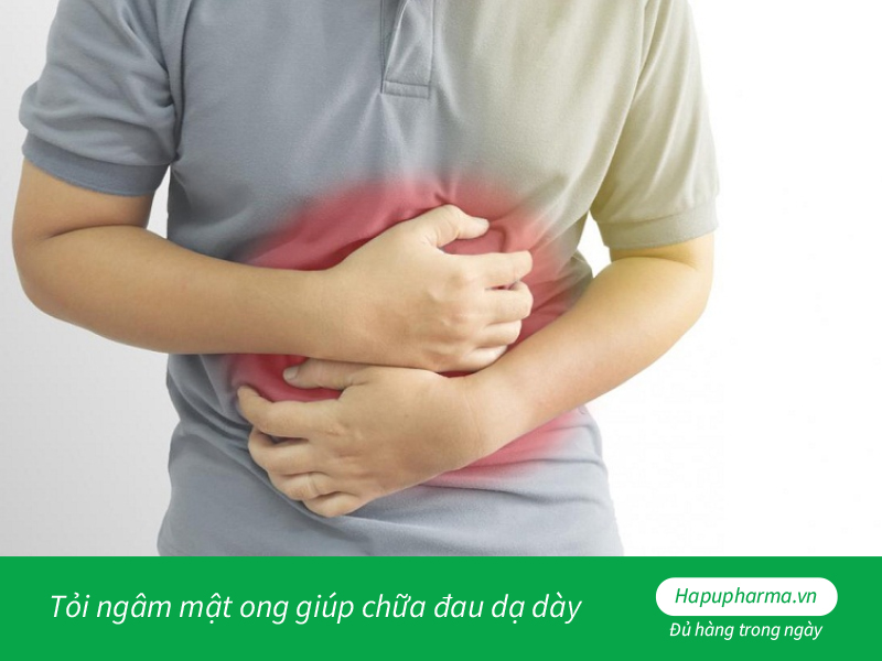 Tỏi ngâm mật ong giúp chữa đau dạ dày