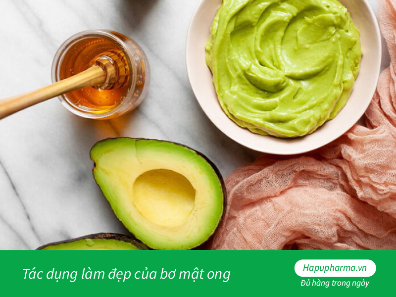 Tác dụng làm đẹp của bơ mật ong