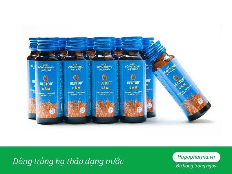 Đông trùng hạ thảo dạng nước