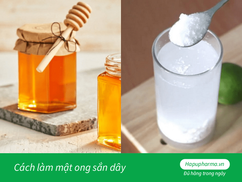 Cách làm mật ong sắn dây