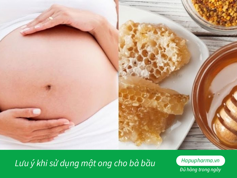 Lưu ý khi sử dụng mật ong cho bà bầu