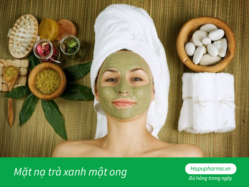 Mặt nạ trà xanh mật ong