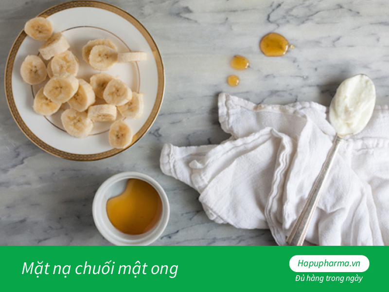 Mặt nạ chuối mật ong