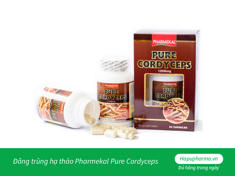 Đông trùng hạ thảo Pharmekal Pure Cordyceps