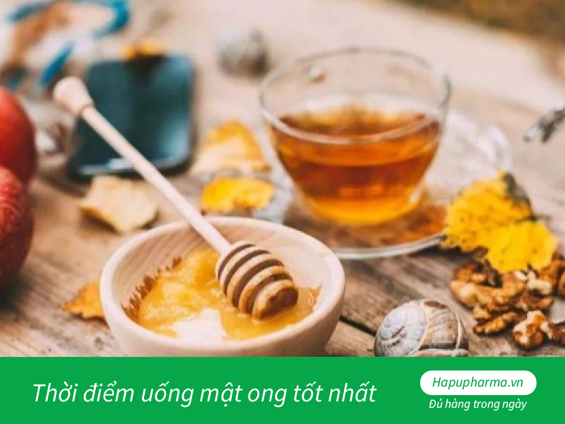 Thời điểm uống mật ong tốt nhất