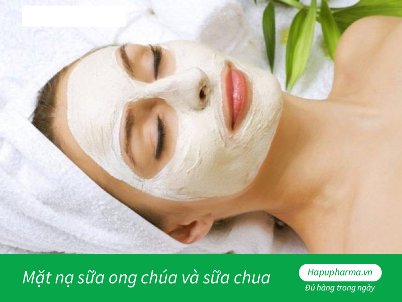  Mặt nạ sữa ong chúa và sữa chua