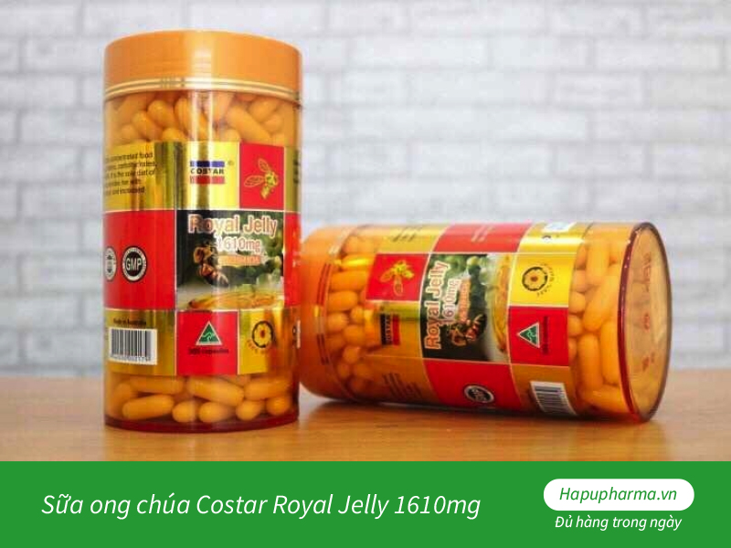 Sữa ong chúa Costar Royal Jelly 1610mg