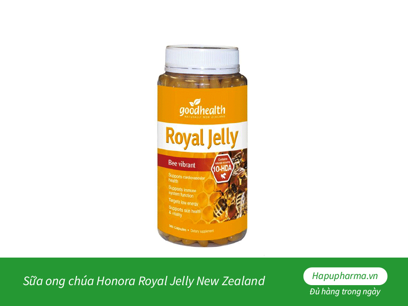  Sữa ong chúa Honora Royal Jelly New Zealand