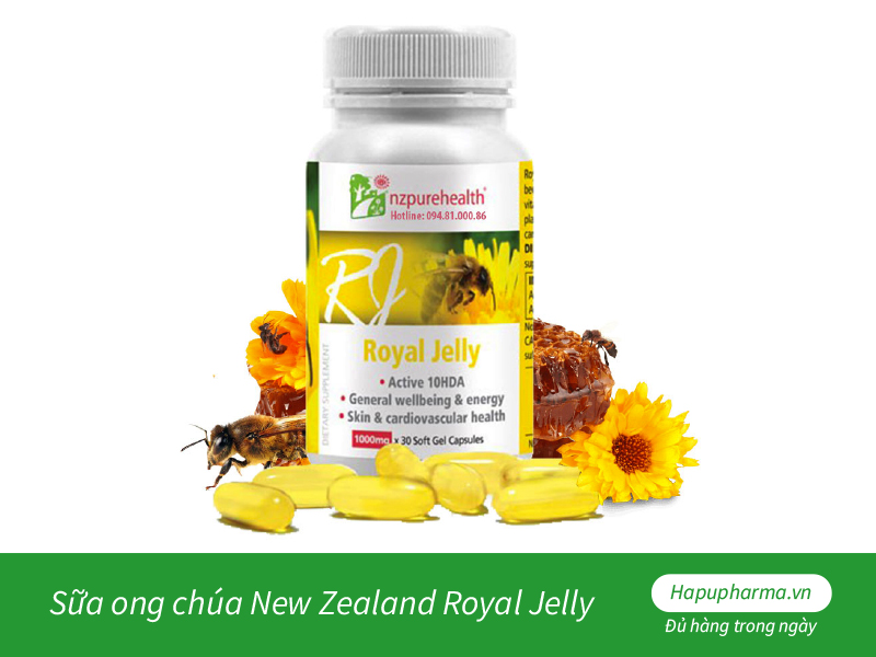 Sữa ong chúa New Zealand Royal Jelly