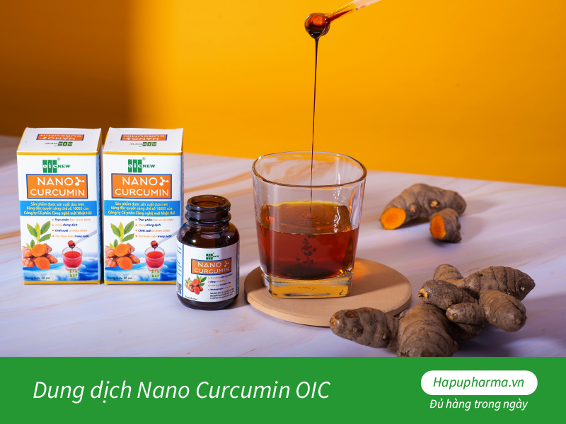 Dung dịch Nano Curcumin OIC