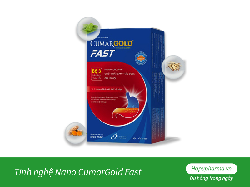 Tinh nghệ Nano CumarGold Fast