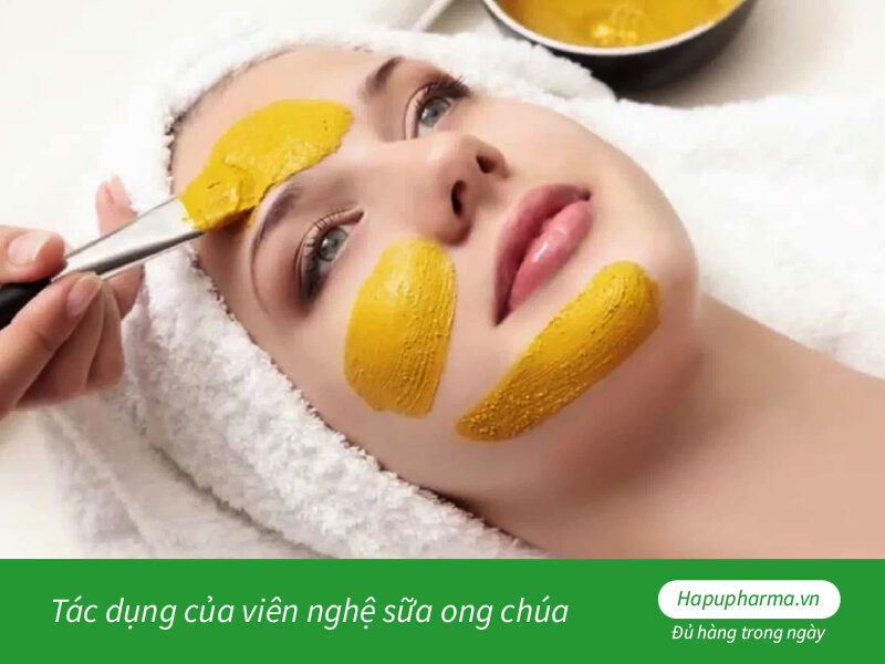 Tác dụng của viên nghệ sữa ong chúa