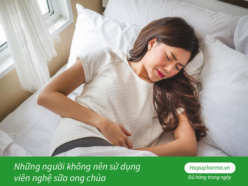 Những người không nên sử dụng viên nghệ sữa ong chúa