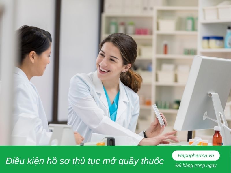 Điều kiện hồ sơ thủ tục mở quầy thuốc