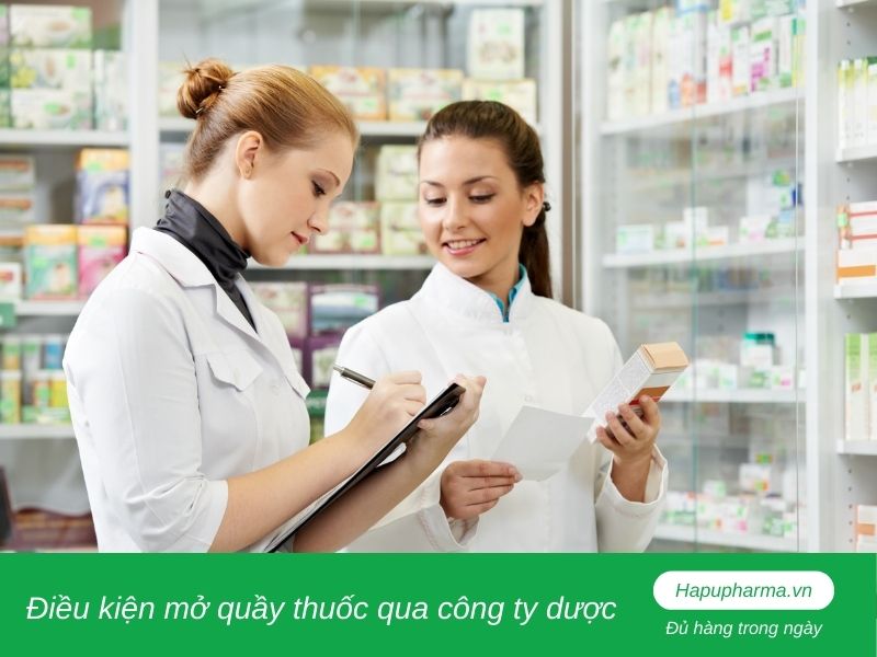 Điều kiện mở quầy thuốc 